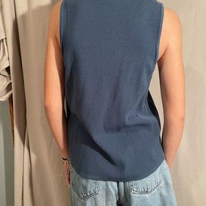 LOFT blue tank top